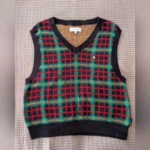 Teddy Fresh Women's Tartan Vest